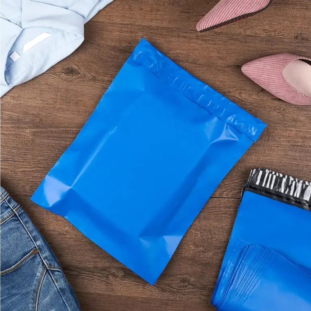 50ct ~ 7.5 x 10.5”~ Poly Mailer Bags 👕🆕👕Plus 😁 50ct Thank You Stickers Included